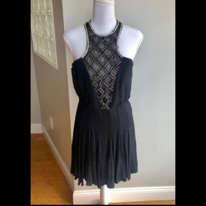 Millau NWT Black High Neck Lf Stores Dress